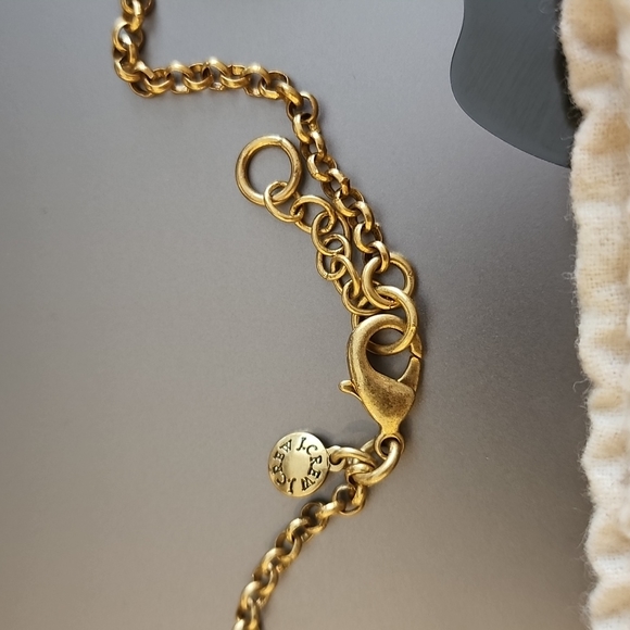 J. Crew Topaz Crystal Necklace Statement Jewelry - Picture 2 of 6